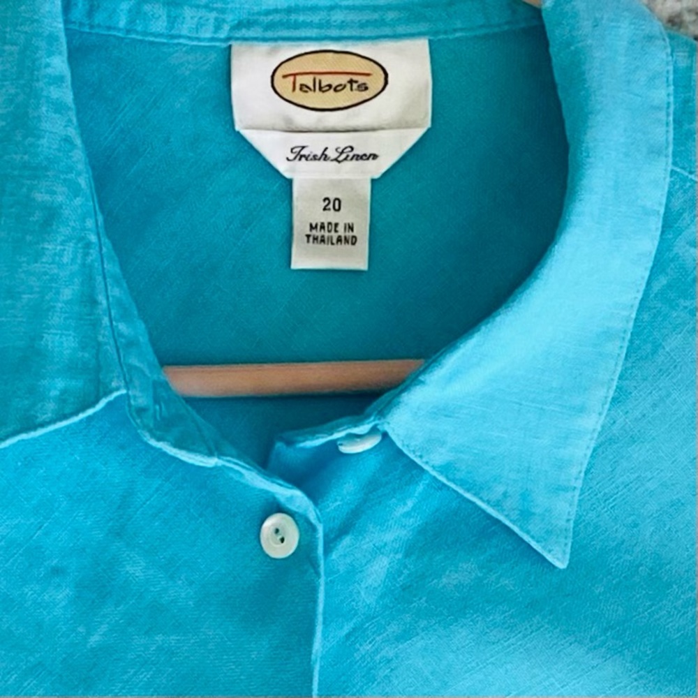 Talbots Fresh Linen Top - Picture 4 of 7